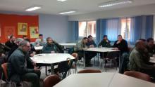 Agentes medioambientales de la Junta de Castilla y León en la jornada formativa